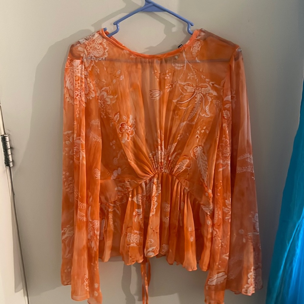 ASOS design long sleeve blouse